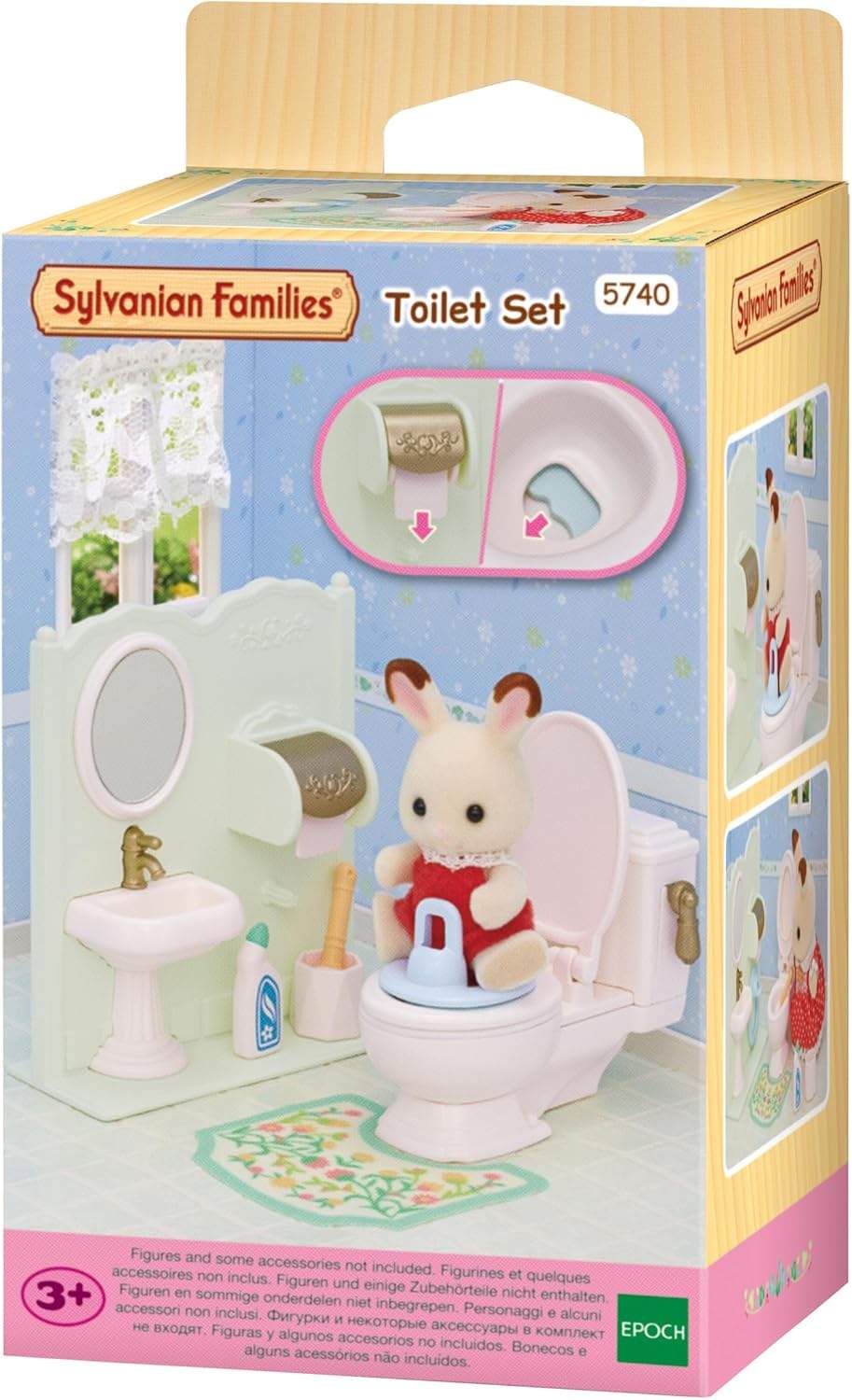 Łazienka Sylvanian Families z toaletą