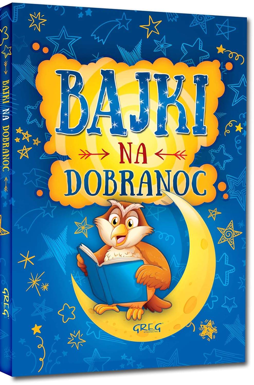 Okładka książki Bajki na dobranoc z magicznymi ilustracjami