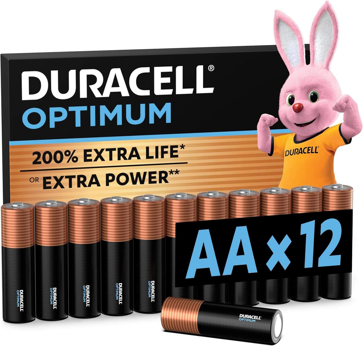 Baterie Duracell Optimum AA - Wysoka Moc