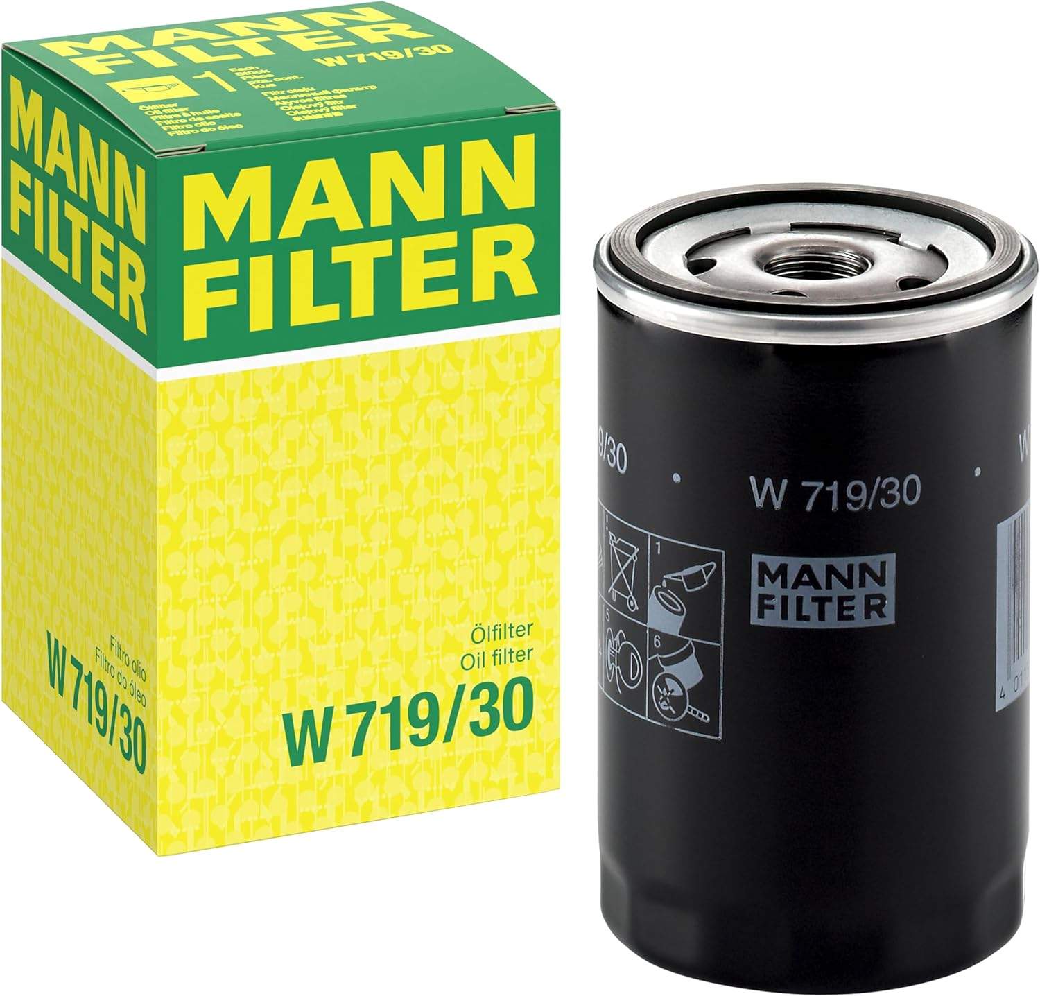 MANN-FILTER W 719/30 Filtr olejowy