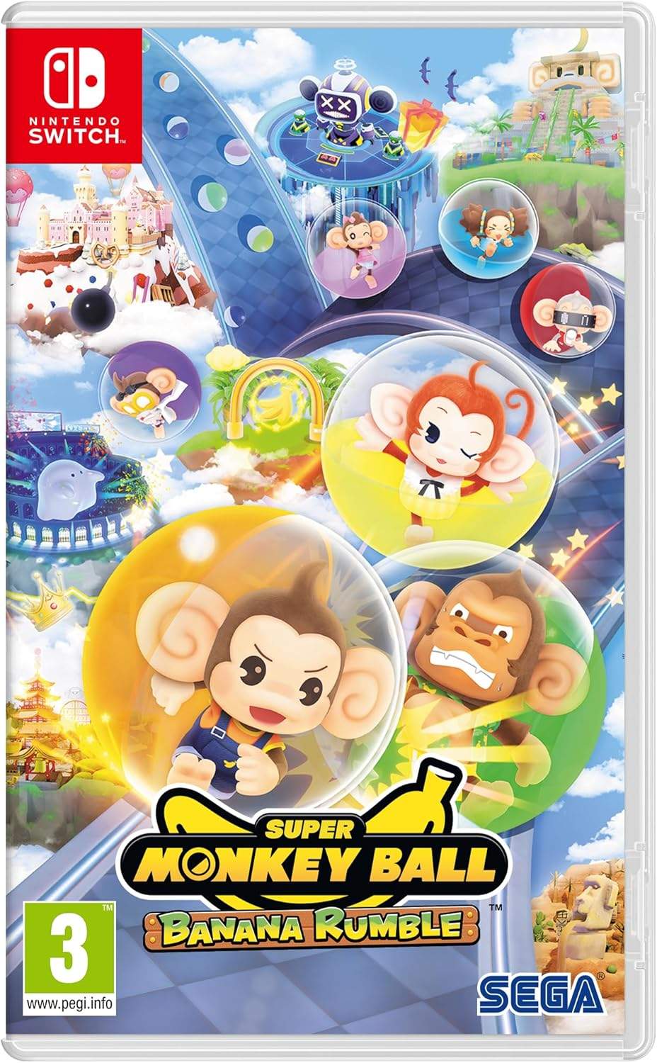 Super Monkey Ball Banana Rumble – główny obrazek gry