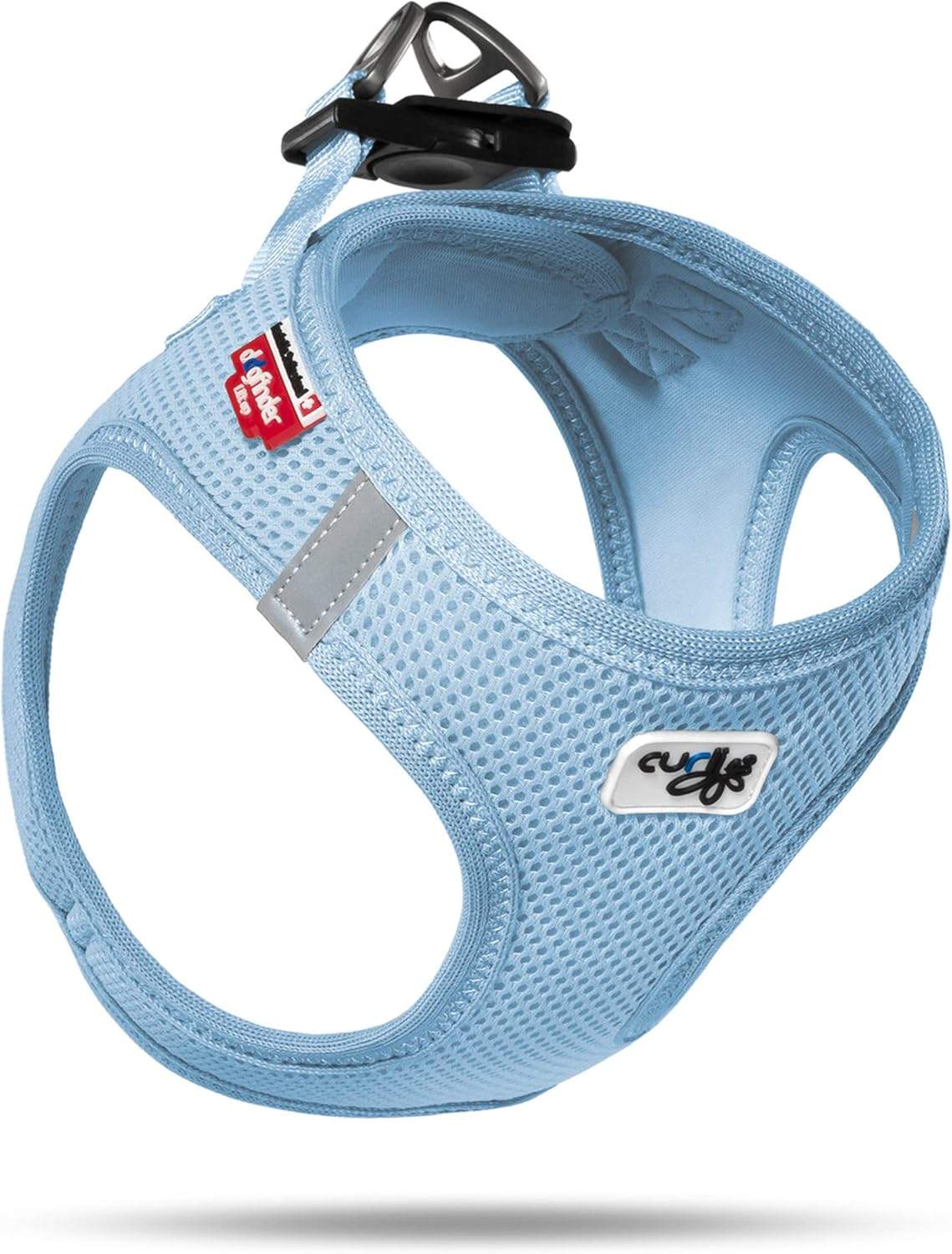 Szelki Curli Basic Harness Air-Mesh Skyblue L