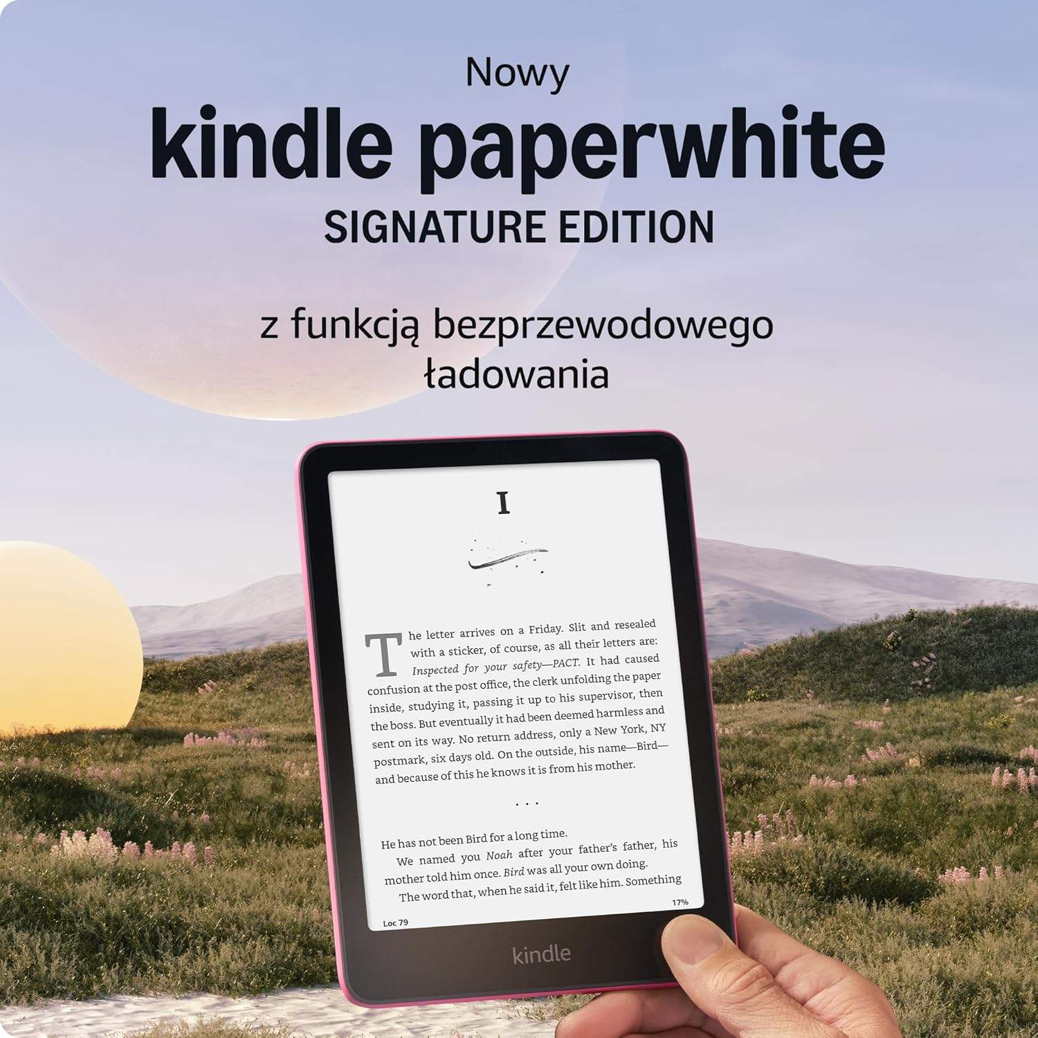 Przód Kindle Paperwhite Signature Edition