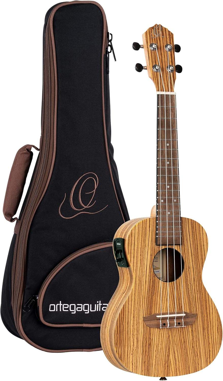 Ortega Guitars Ukulele koncertowe elektroakustyczne - widok z przodu