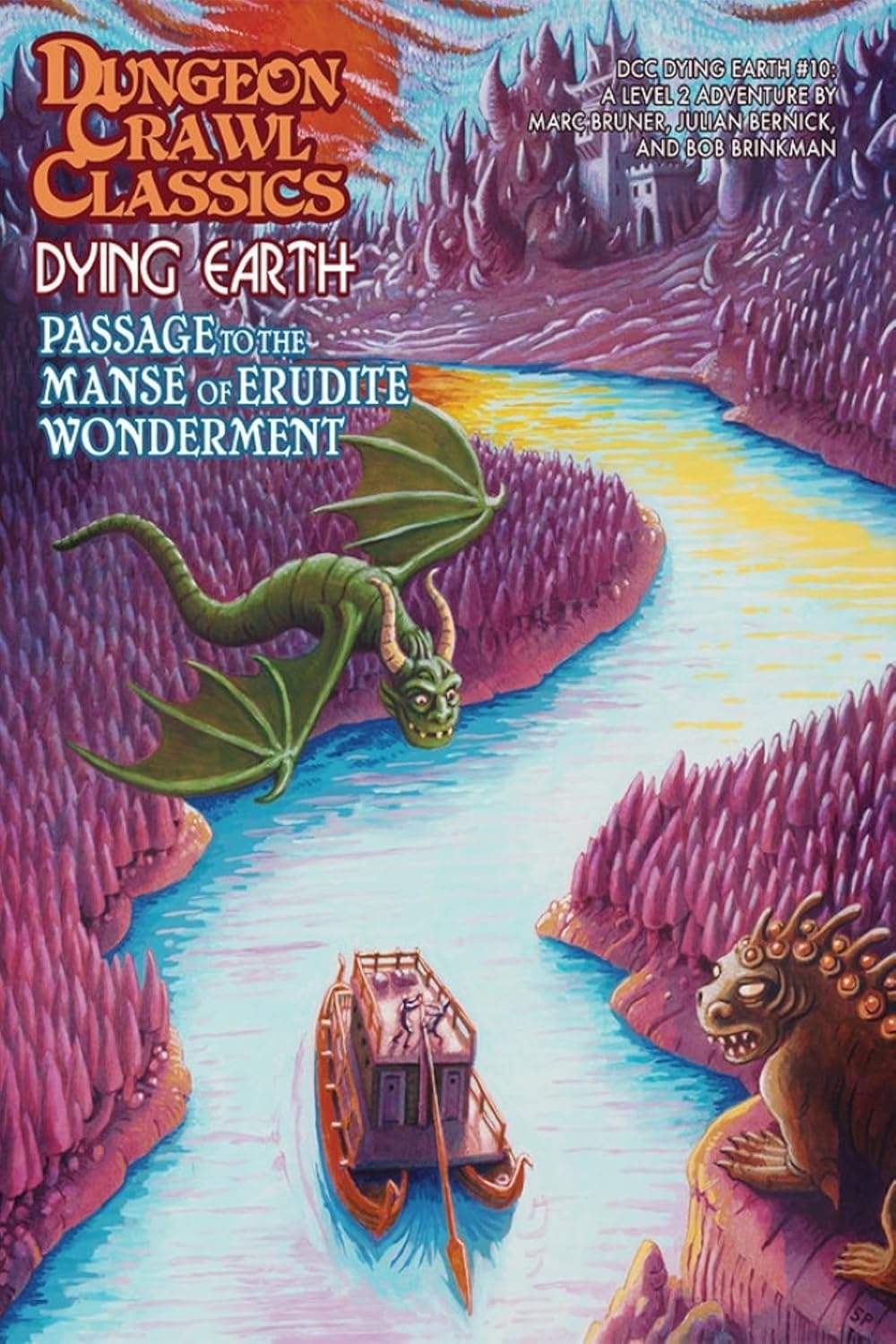 Okładka DCC Dying Earth #10: Passage to the Manse of Erudite Wonderment