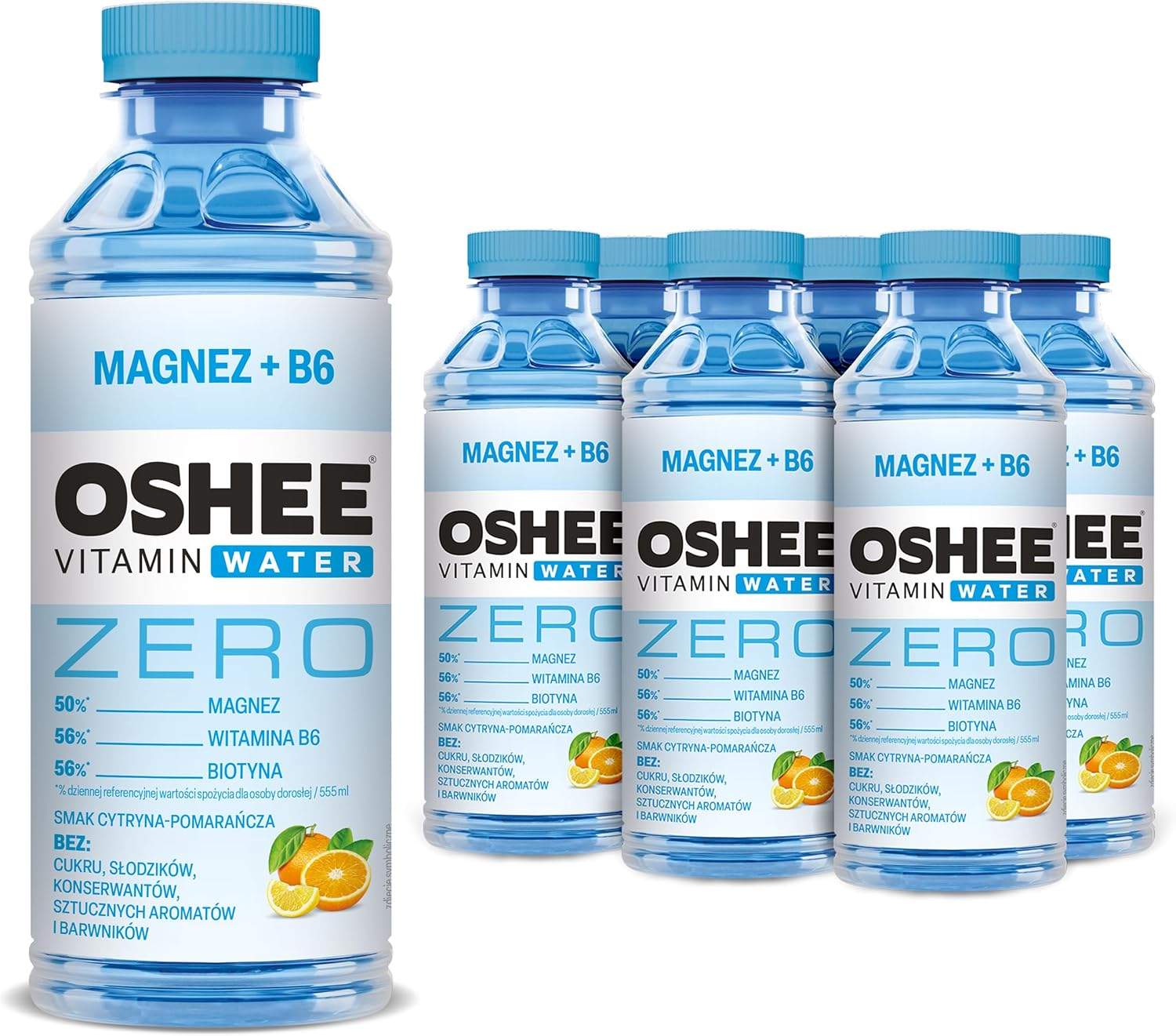 Oshee Vitamin Water Zero - opakowanie i skład