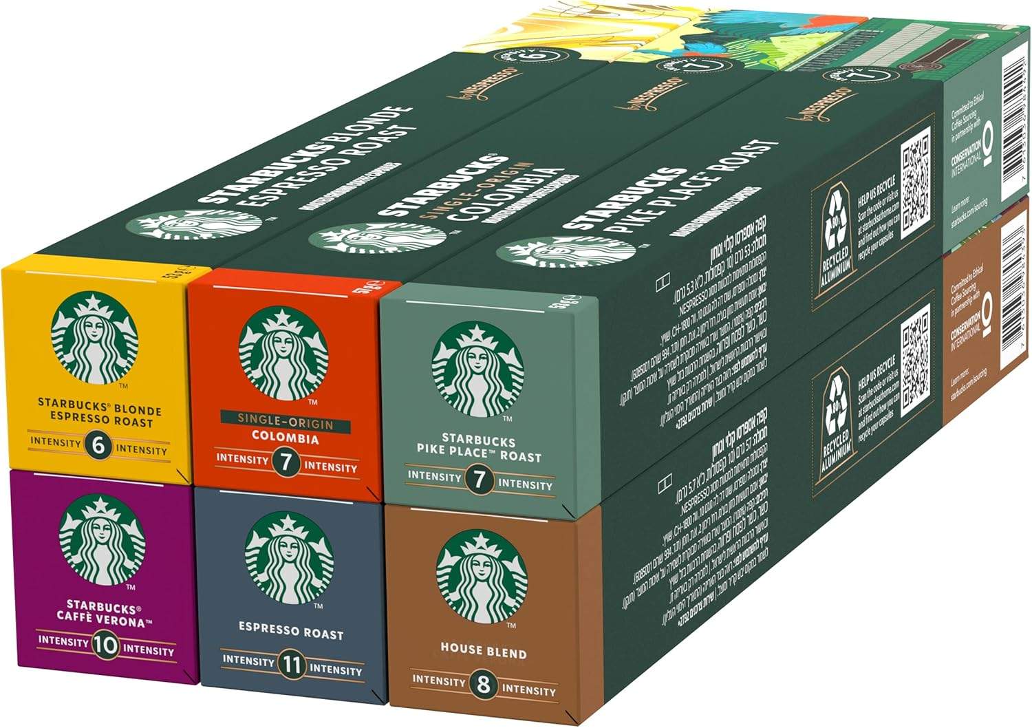 STARBUCKS Discovery Variety Pack - Kapsułki kawy Nespresso