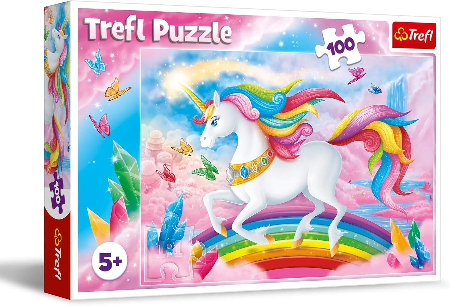 Puzzle Trefl W Kryształowym Świecie Jednorożców