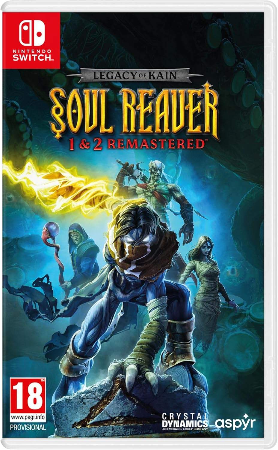 Legacy of Kain: Soul Reaver 1 & 2 Remastered - okładka gry