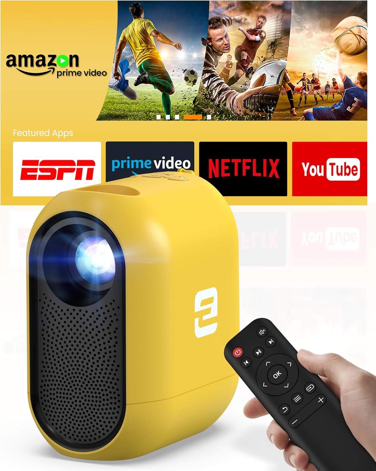 ETOE D1 EVO Mini Projector