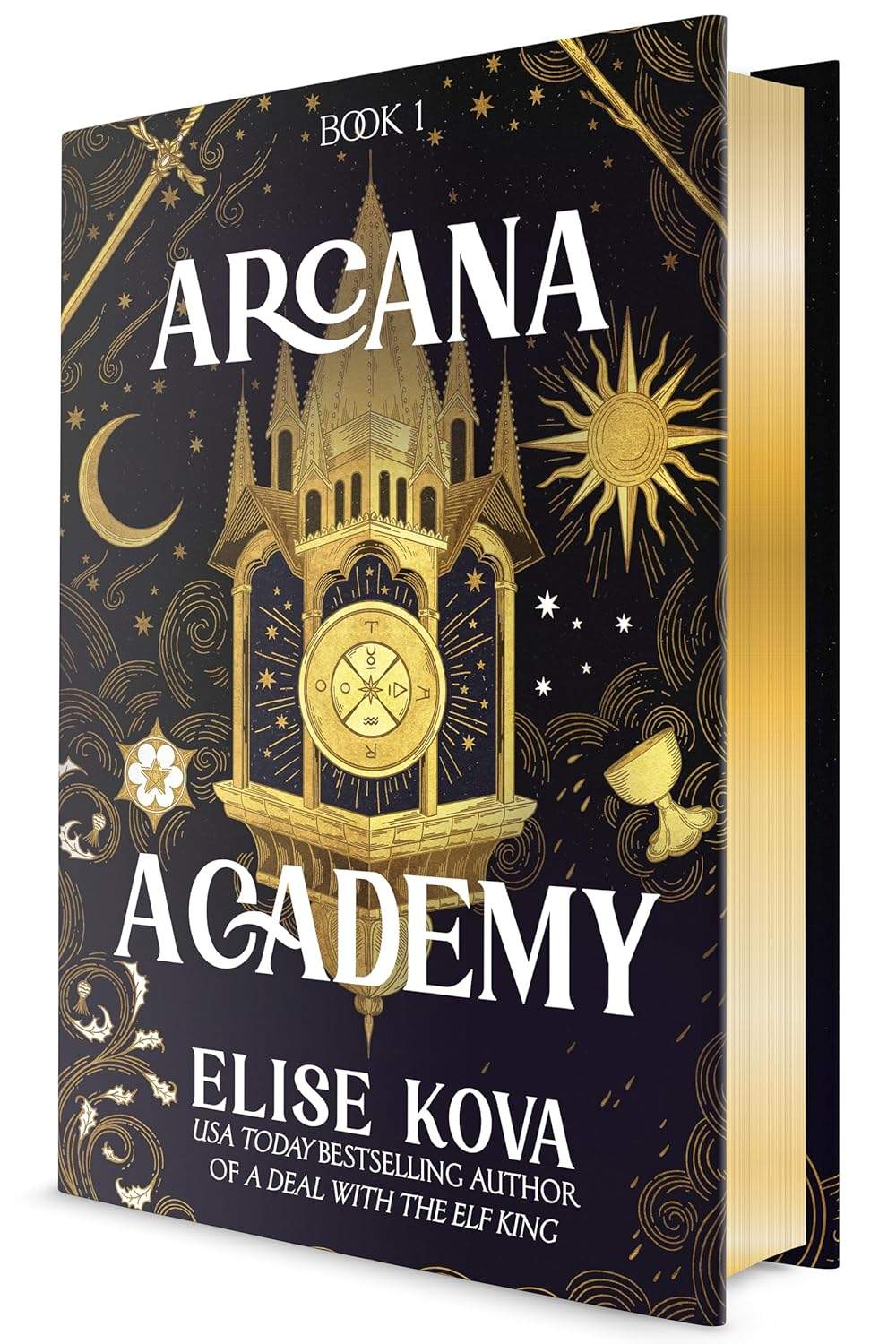 Okładka książki Arcana Academy: 1 autorstwa Elise Kova