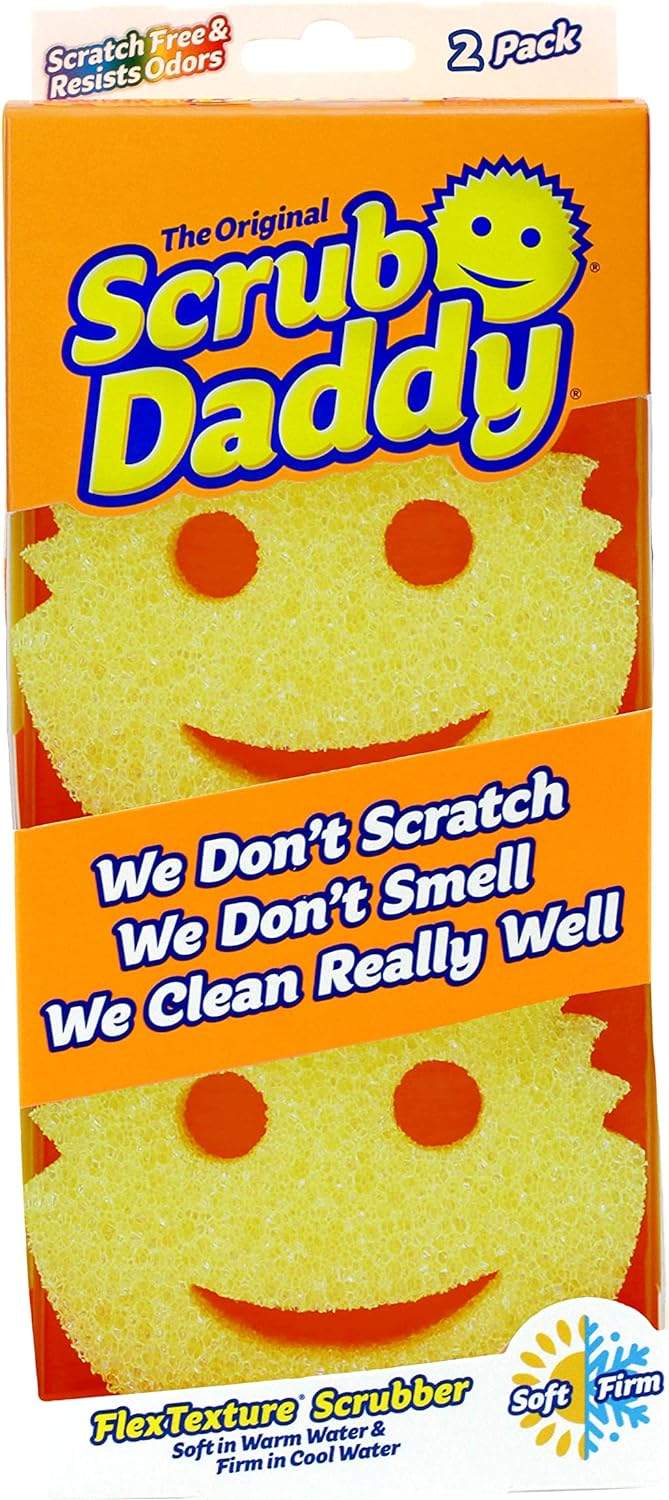 Scrub Daddy Original – żółte gąbki do czyszczenia