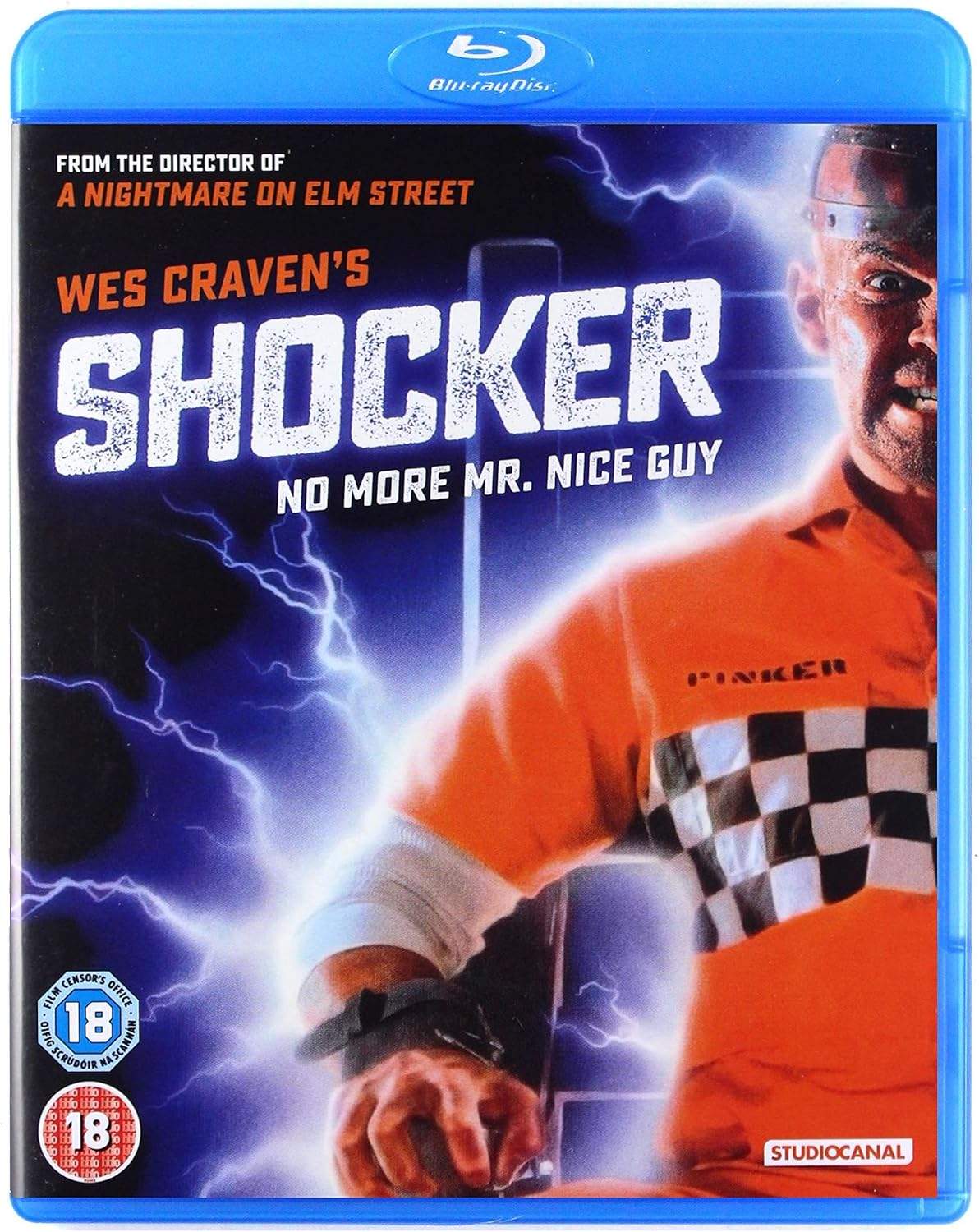 Okładka Blu-ray Shocker z Mitchiem Pileggim