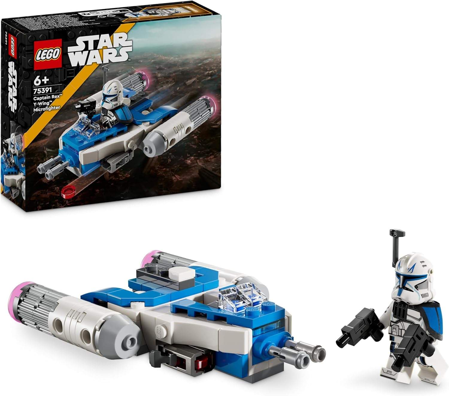 LEGO Star Wars Mikromyśliwiec Y-Wing kapitana Rexa