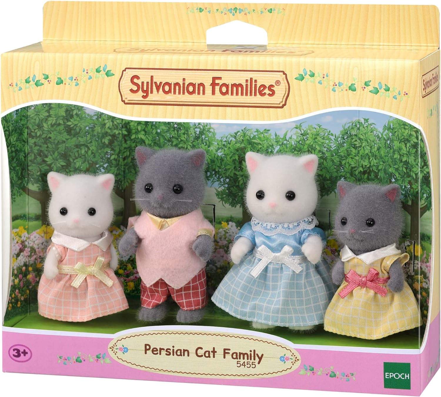 Sylvanian Families Rodzina Kotów Perskich – zestaw do zabawy