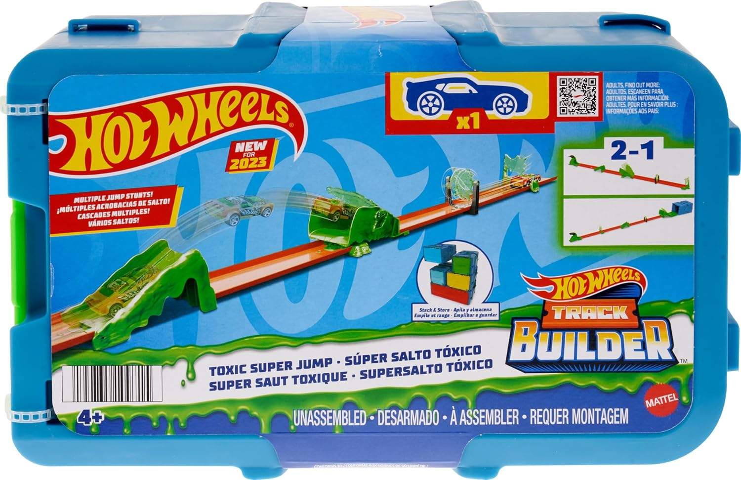 Hot Wheels Track Builder Toksyczny Skok