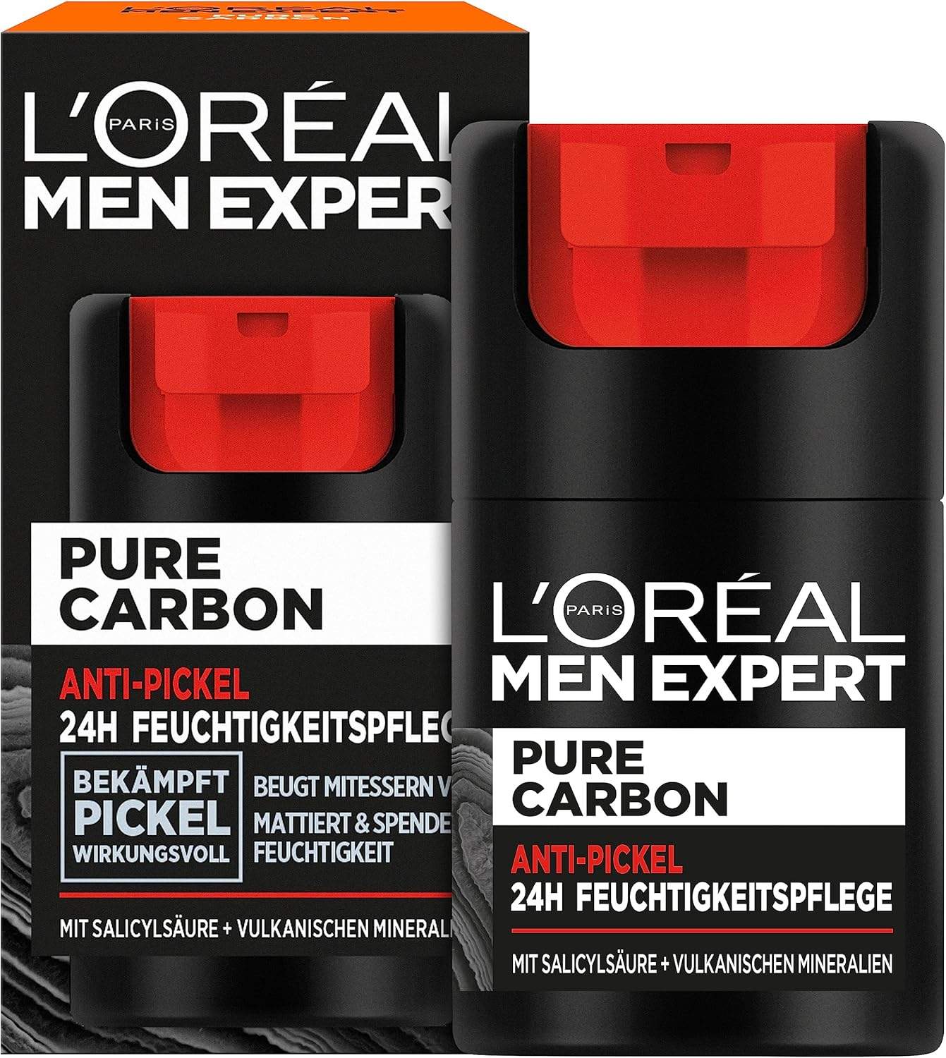 L'Oréal Men Expert Krem nawilżający przeciw pryszczom – opakowanie