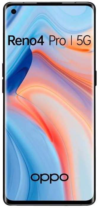 OPPO Pro 5G w kolorze Space Black z wyświetlonym interfejsem Androida