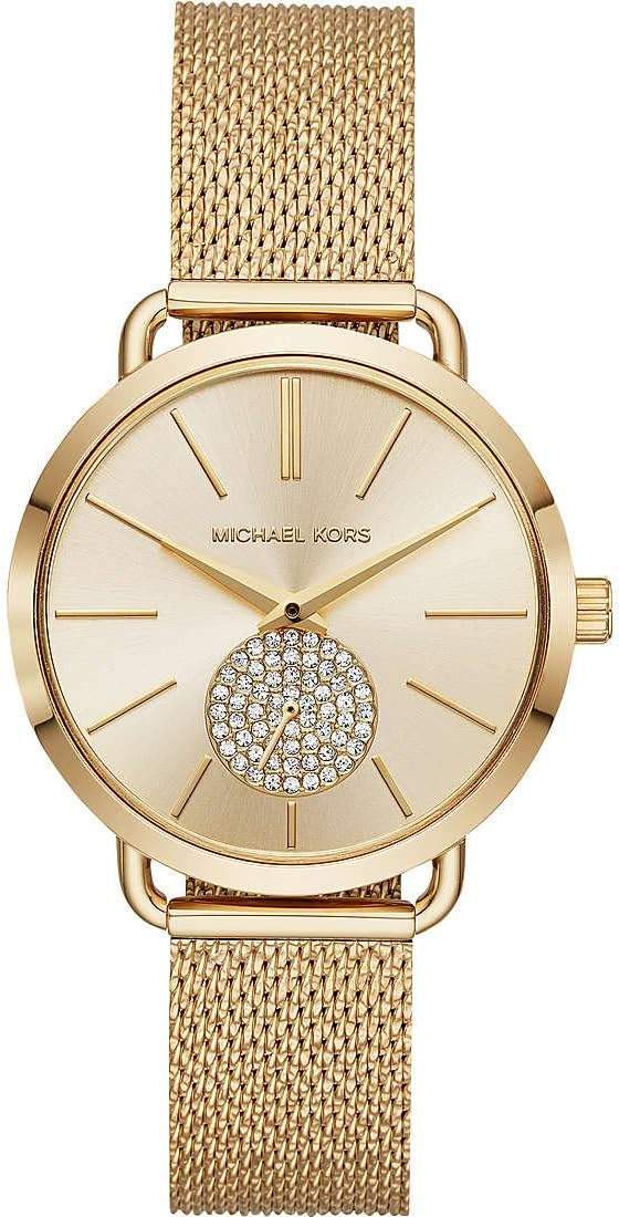 Zegarek Michael Kors Portia ze stali szlachetnej - widok z przodu