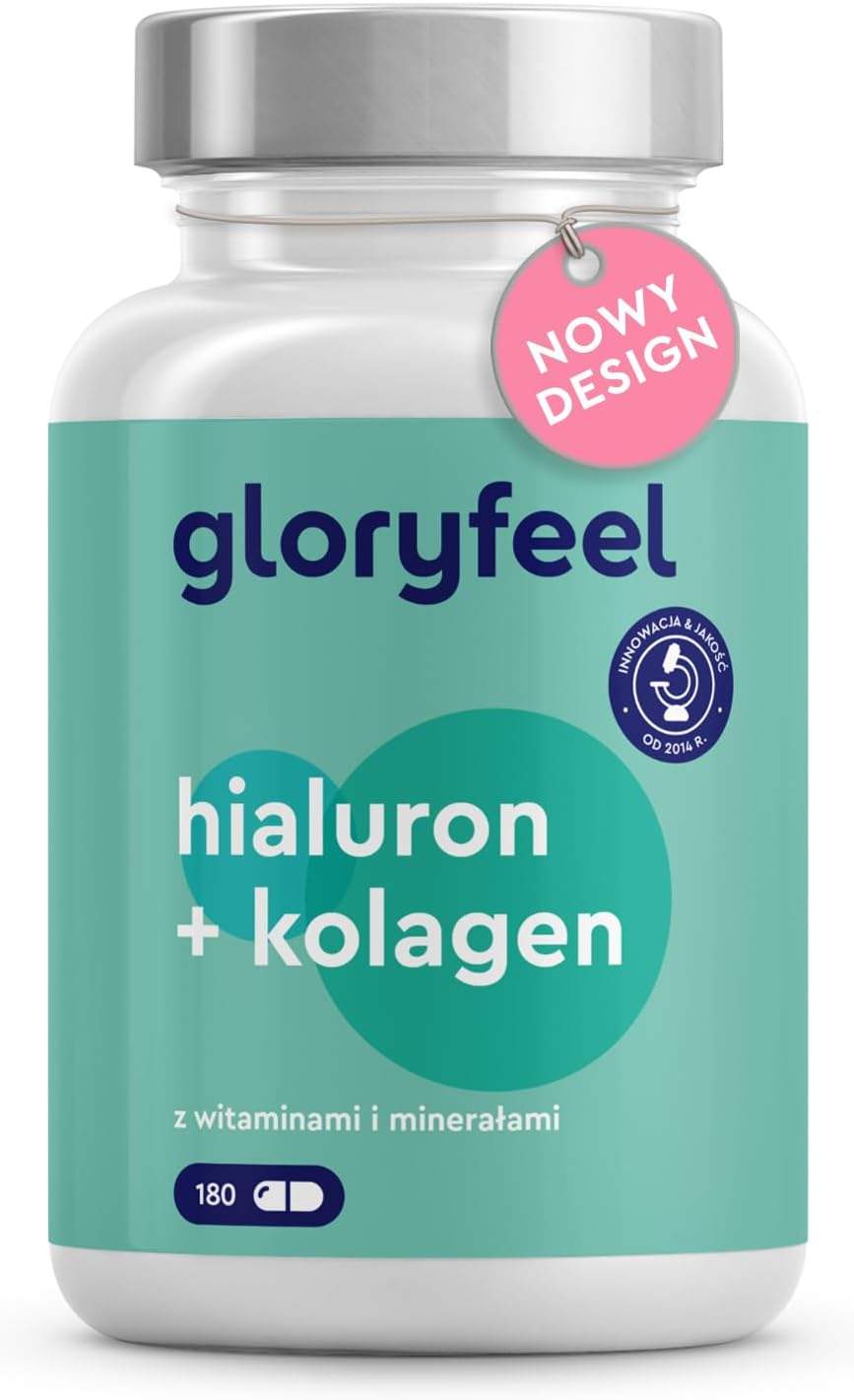Opakowanie Hialuron Kolagen 180 kapsułek