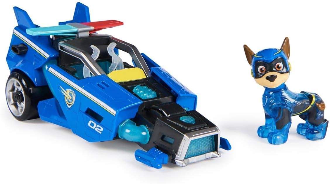 Samochodzik Chase'a Paw Patrol ze świecącymi elementami