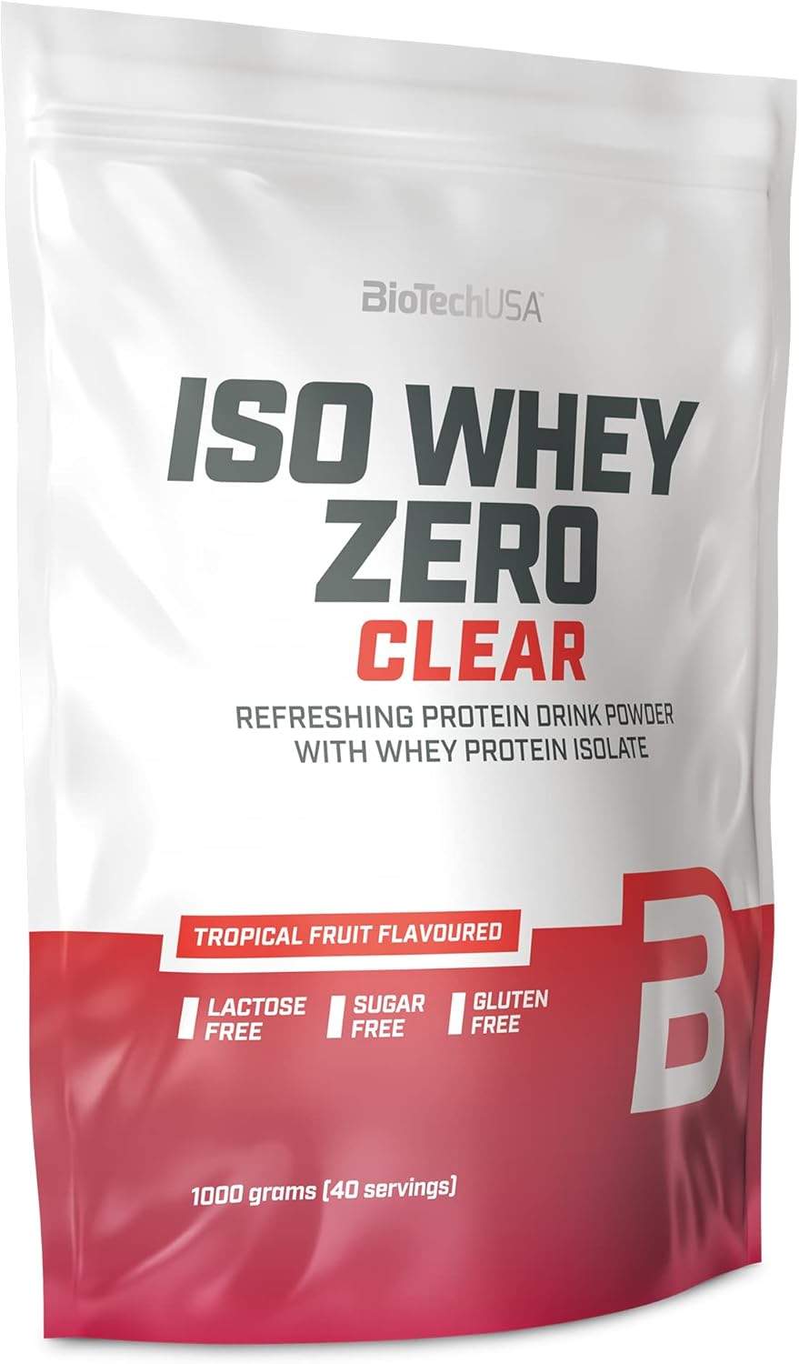 Opakowanie BioTechUSA Iso Whey Zero Clear w wersji 1000g