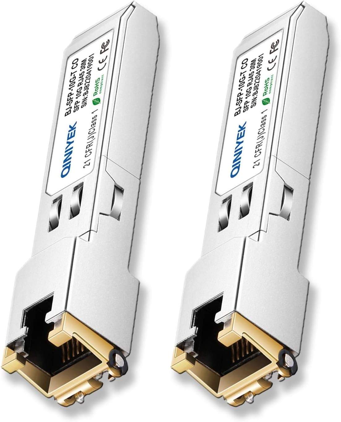 Transceiver SFP+ QINIYEK do RJ45