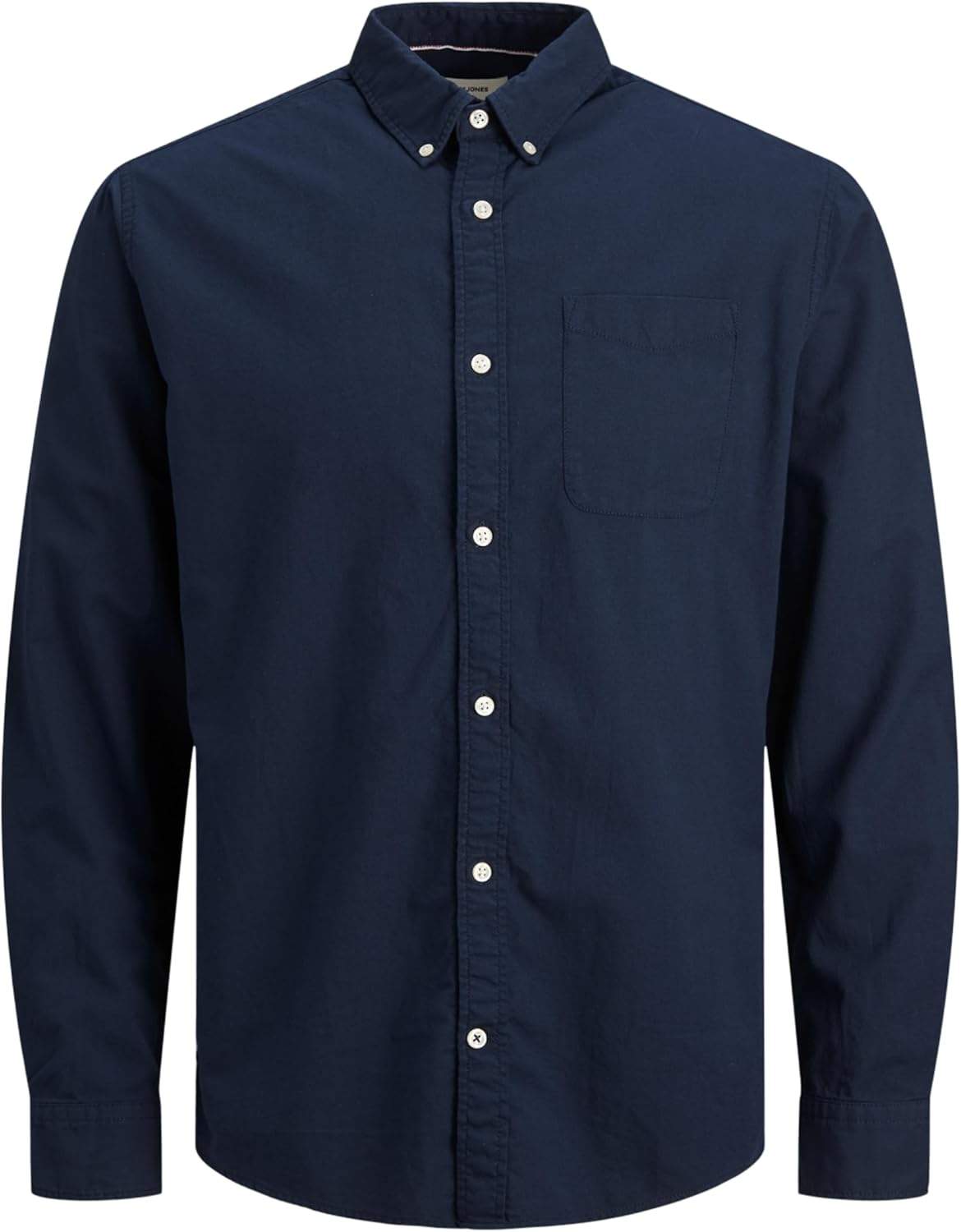 Niebieska koszula męska JACK & JONES w stylu slim fit