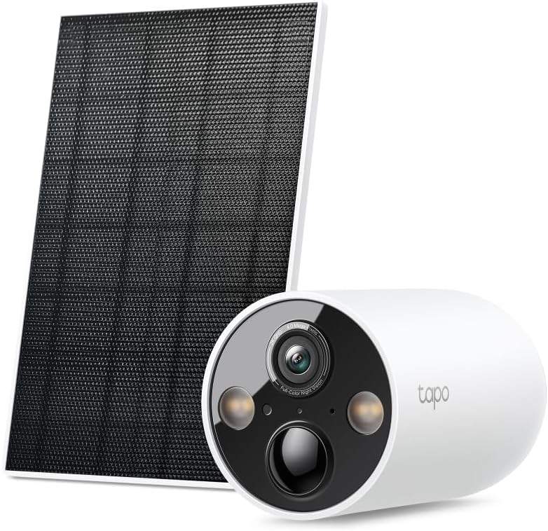 Solarna kamera Tapo C425 widok z przodu