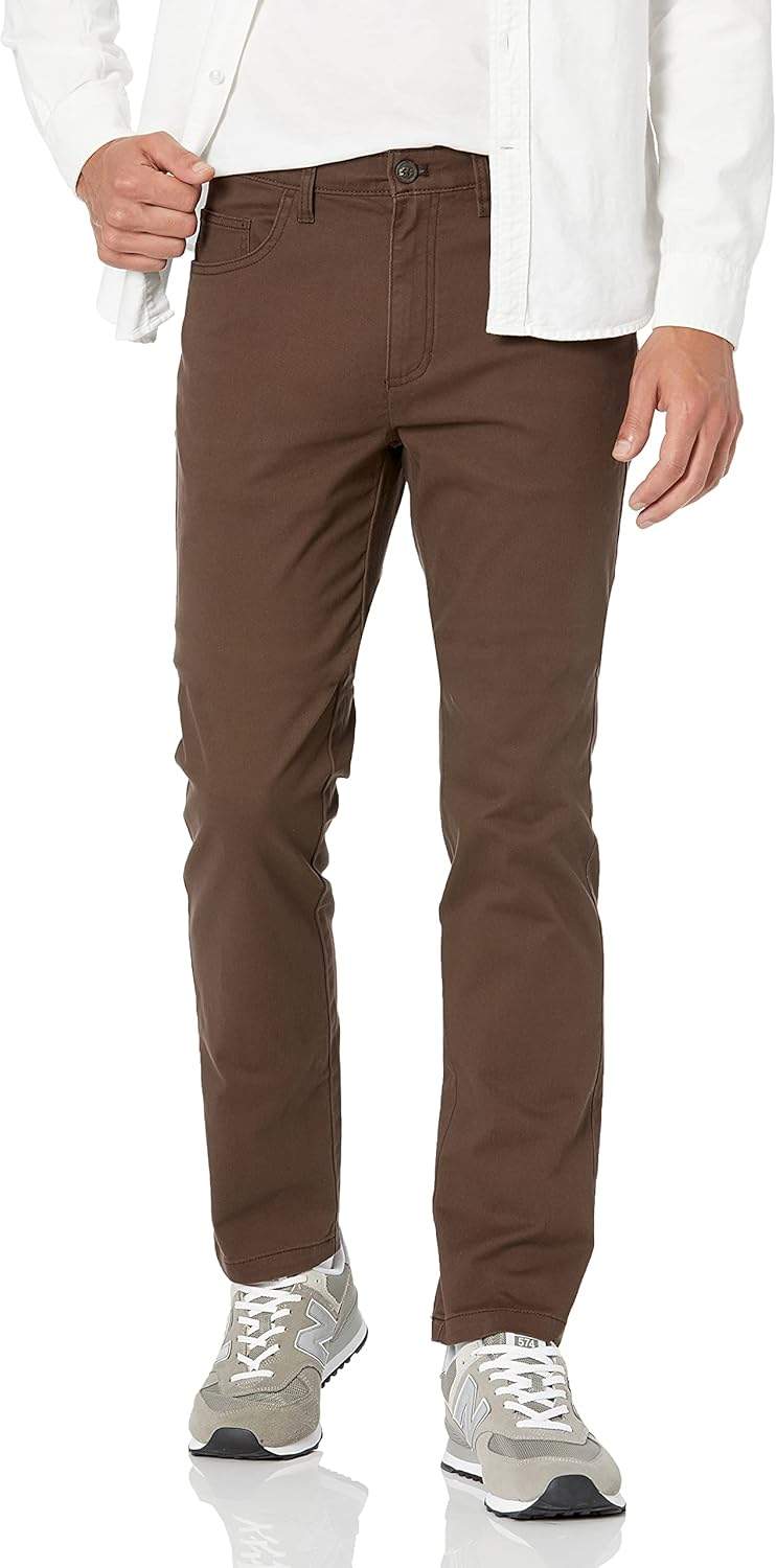Męskie spodnie chino w stylu casualowym