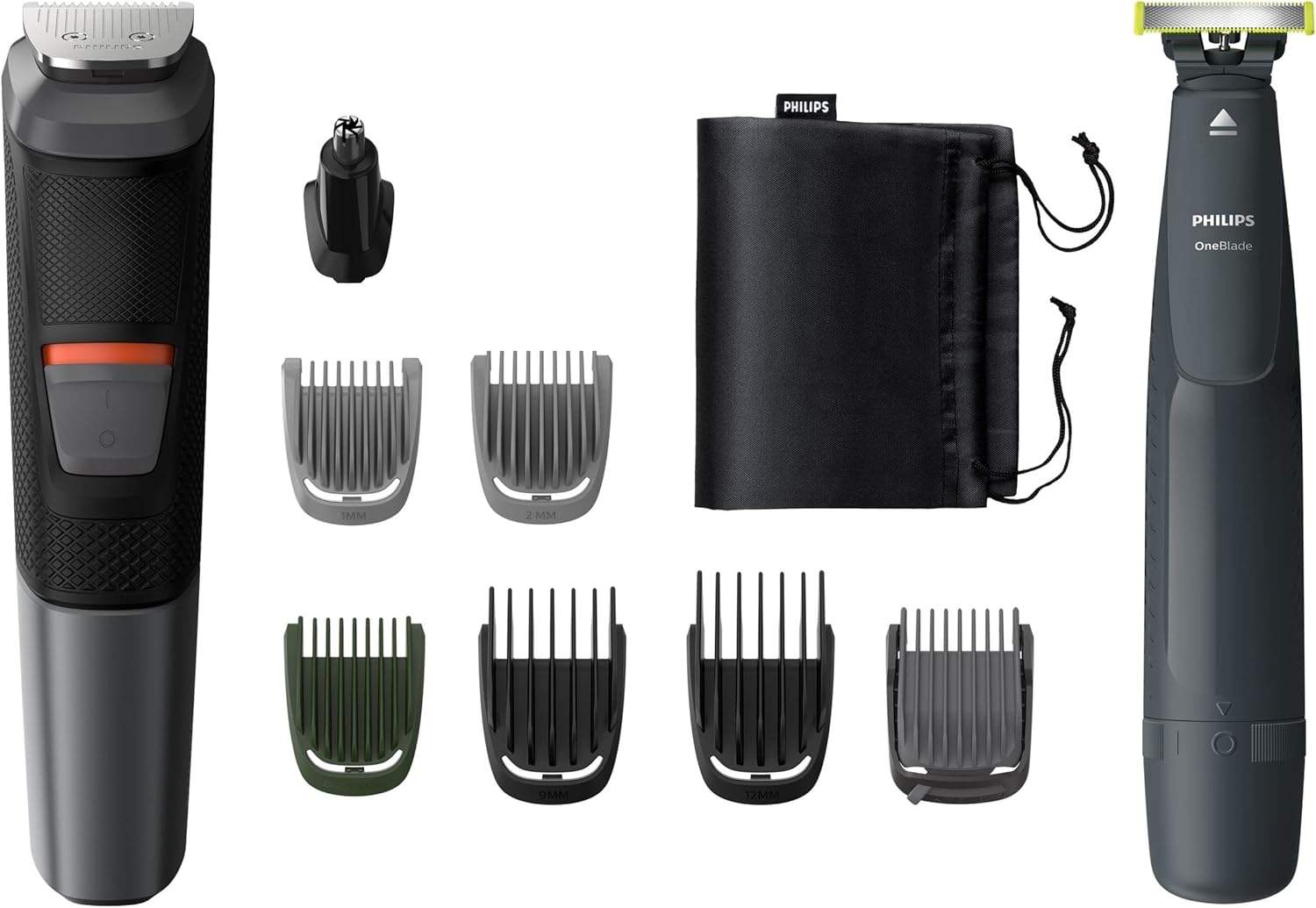 Zestaw Philips Multigroom z wymiennymi nasadkami