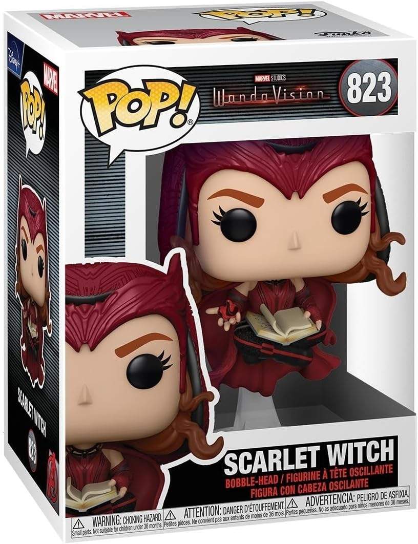 Funko POP Scarlet Witch frontalny widok figurki