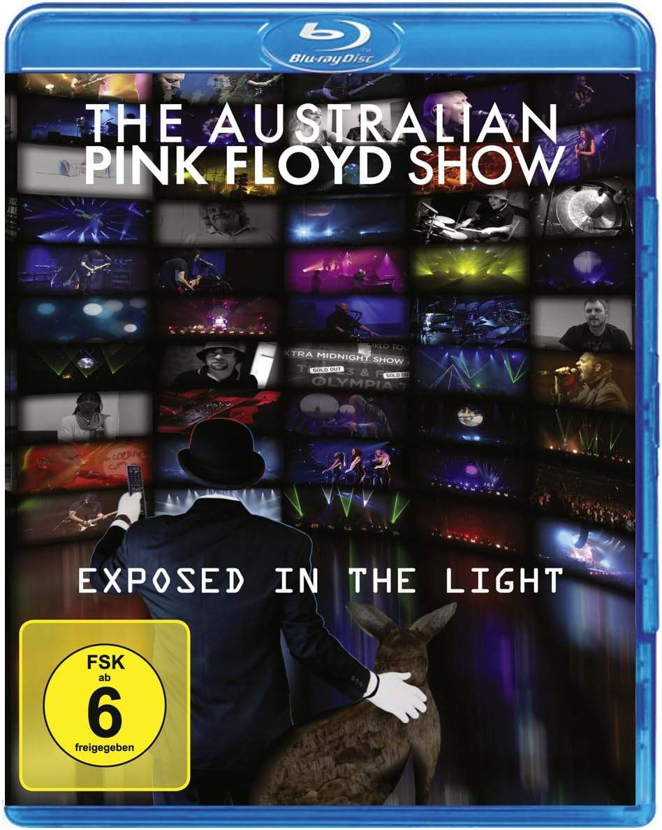 Widok sceny z laserowym show podczas utworu Comfortably Numb