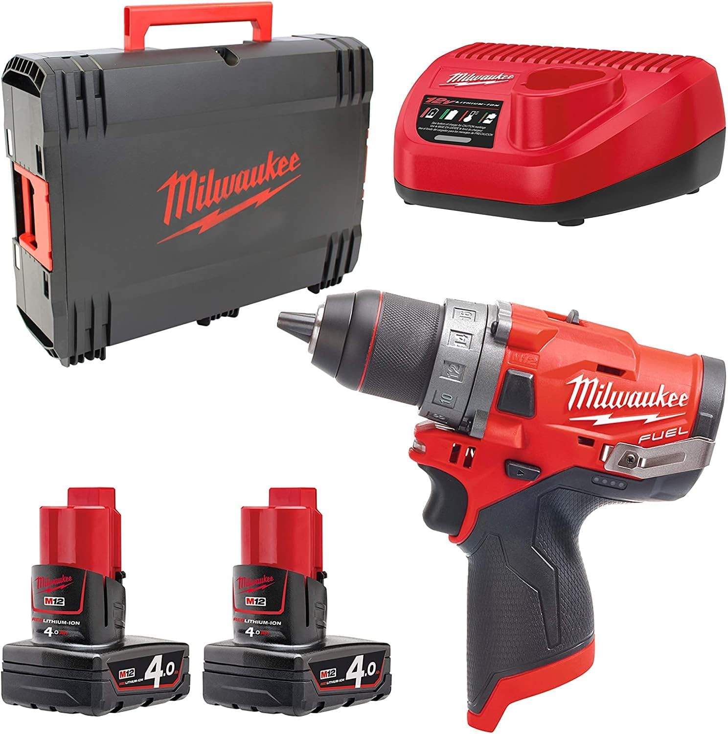 Milwaukee M12 FDD-402X w trakcie pracy