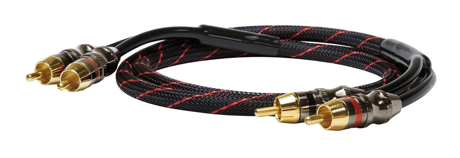 Kabel audio Dynavox z pozłacanymi złączami