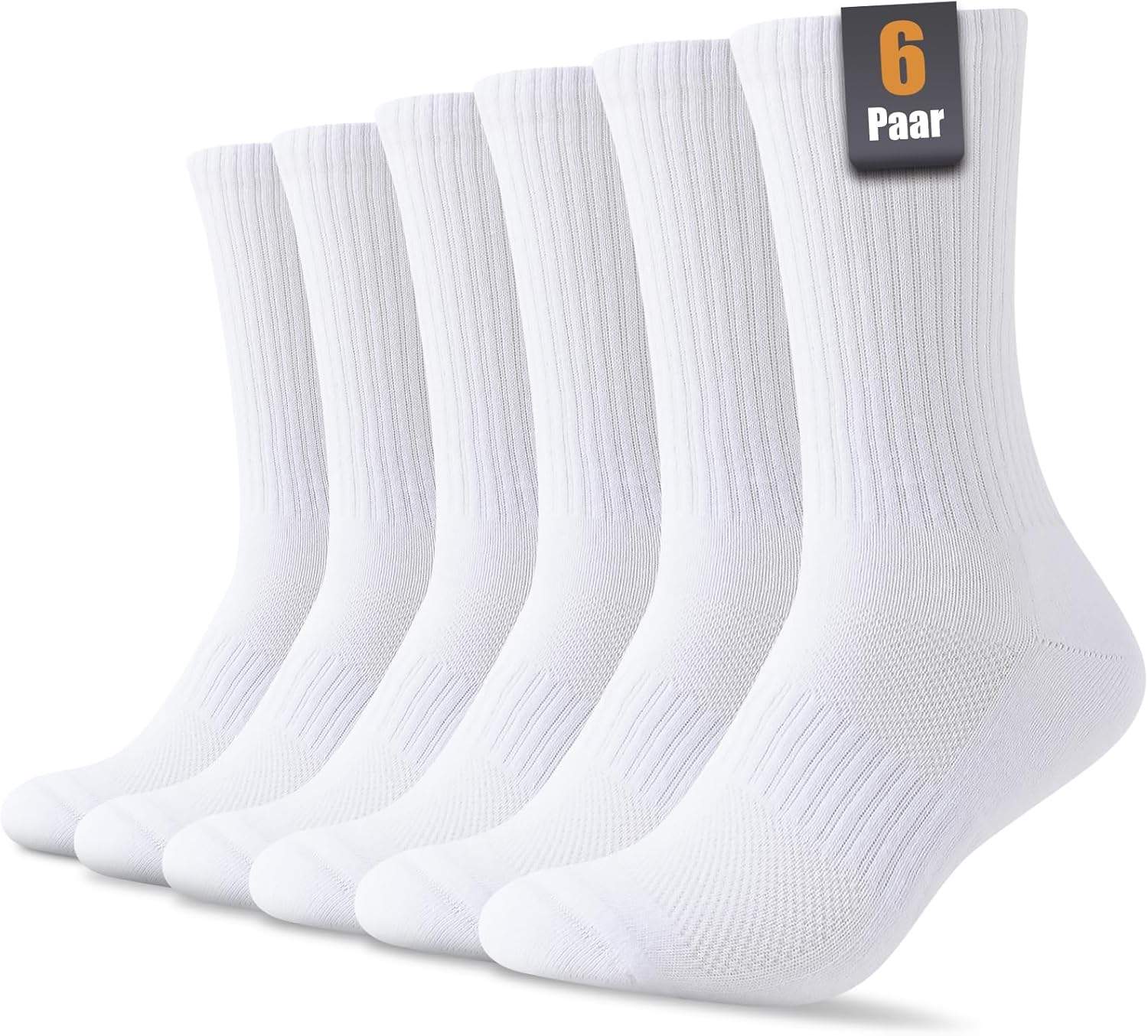 Skarpety sportowe SockWaddles w białym i czarnym kolorze