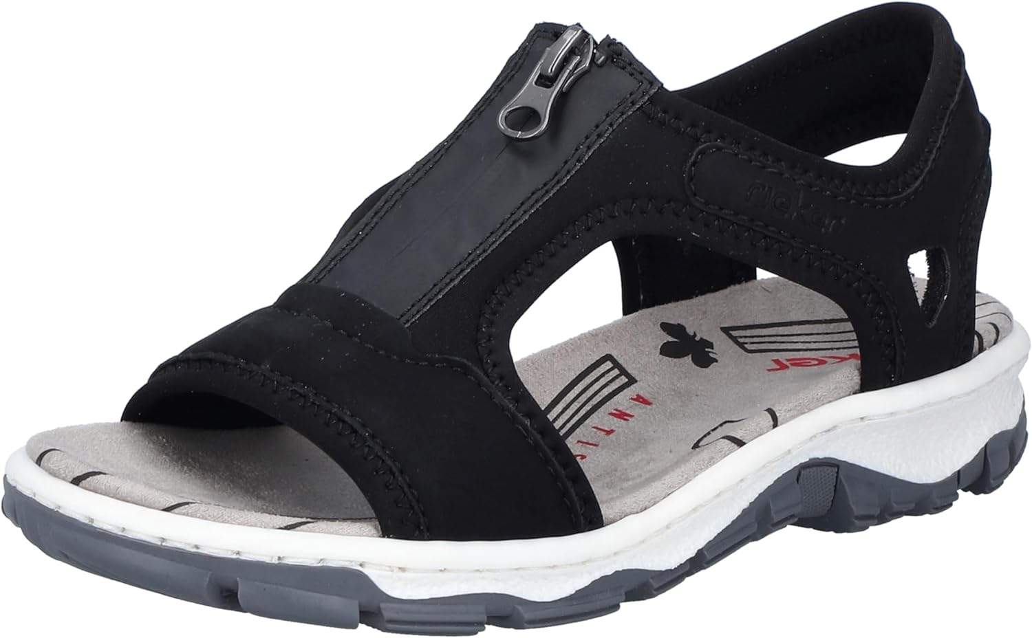 Sandały Rieker 68864 widok z góry