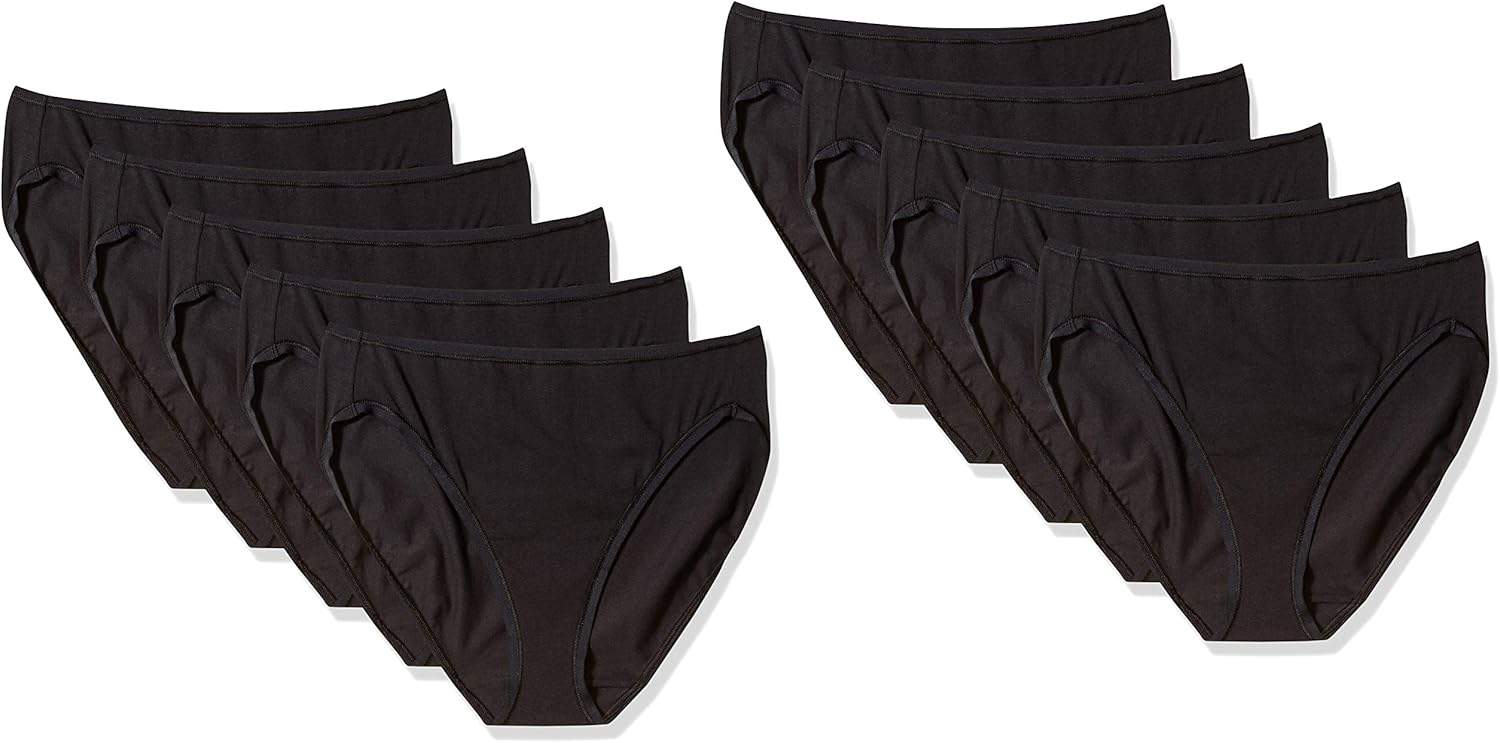 Zestaw 10 majtek bikini w różnych kolorach