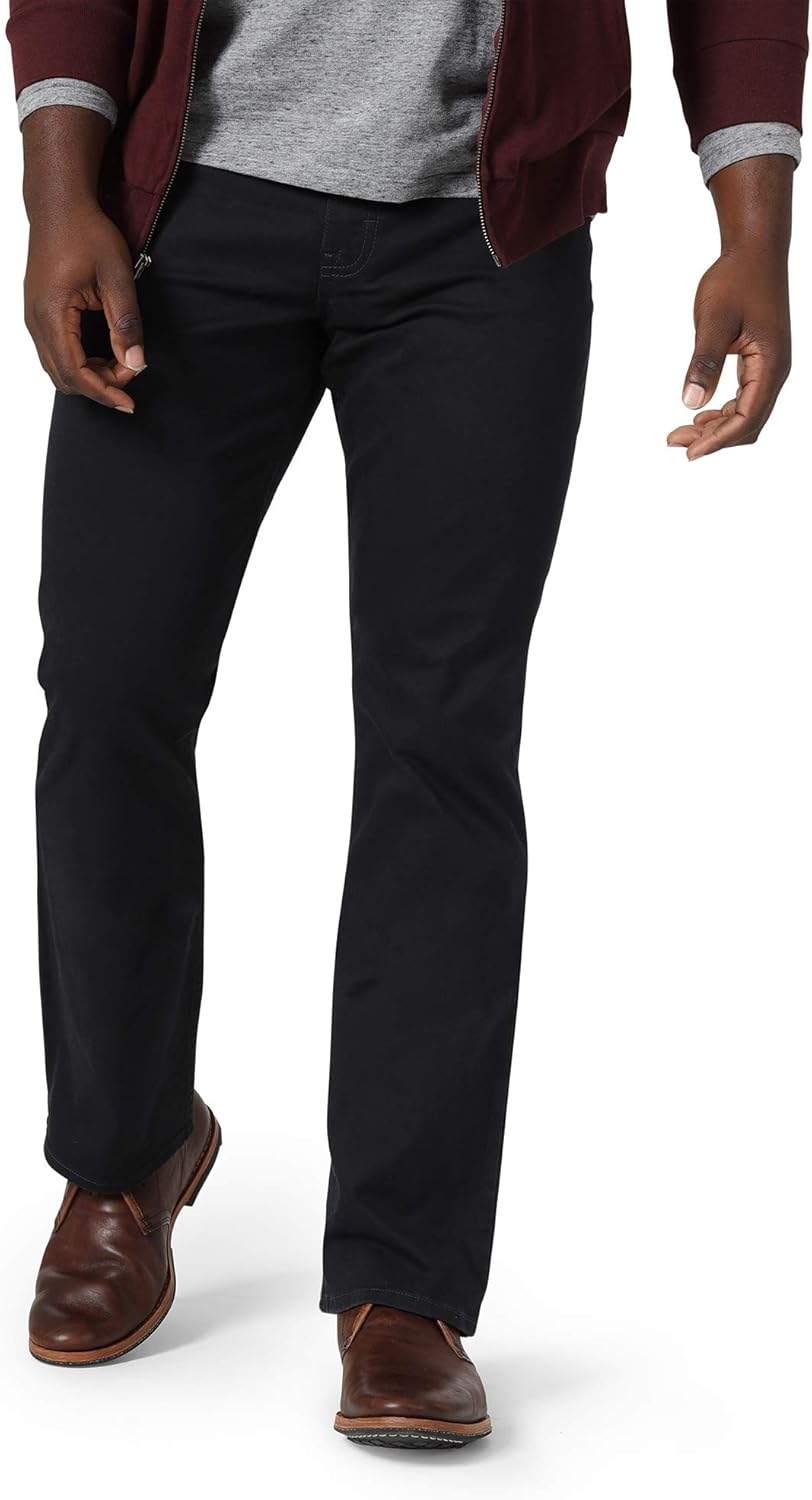 Męskie spodnie jeansowe Wrangler w kolorze brązowym