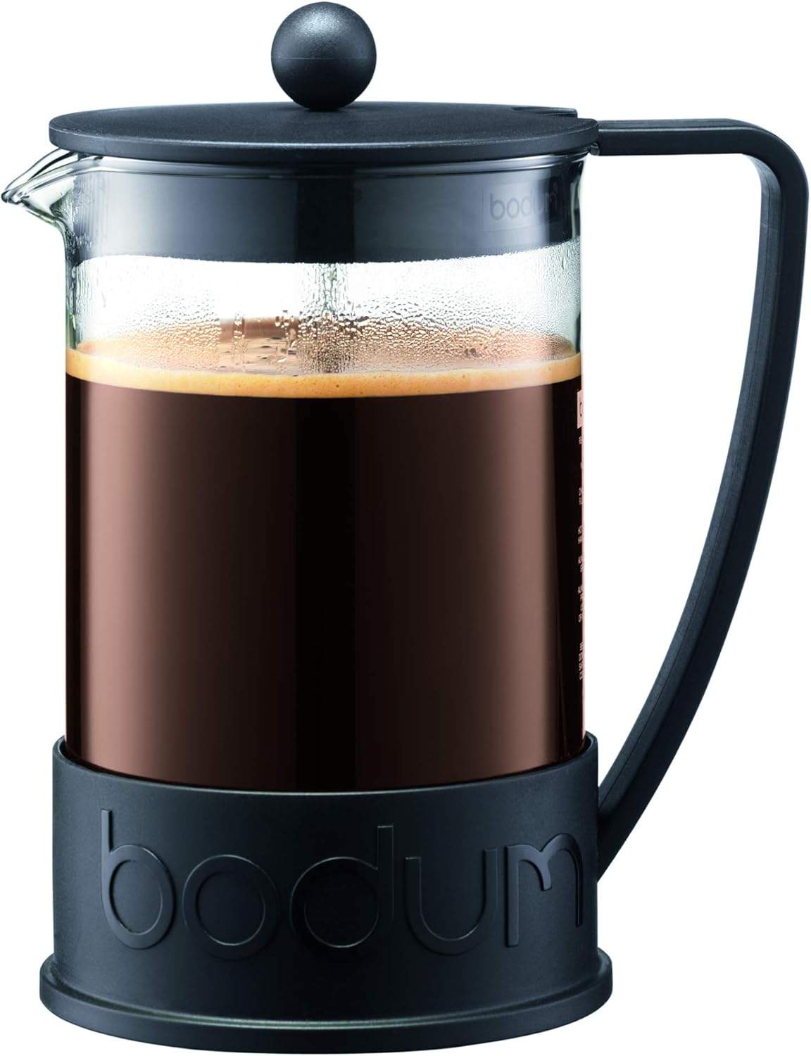 Bodum Brazil French Press w kolorze czarnym z podwójnym filtrem