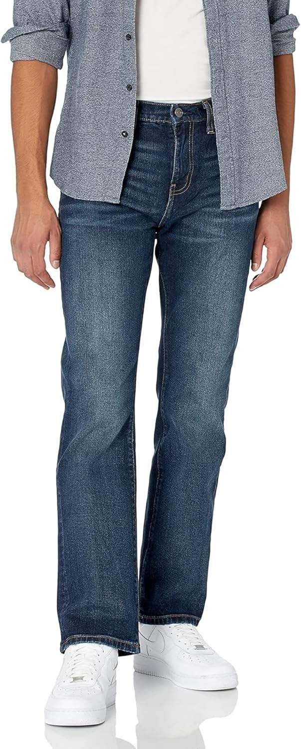 Męskie jeansy Wrangler Regular Fit w kolorze niebieskim