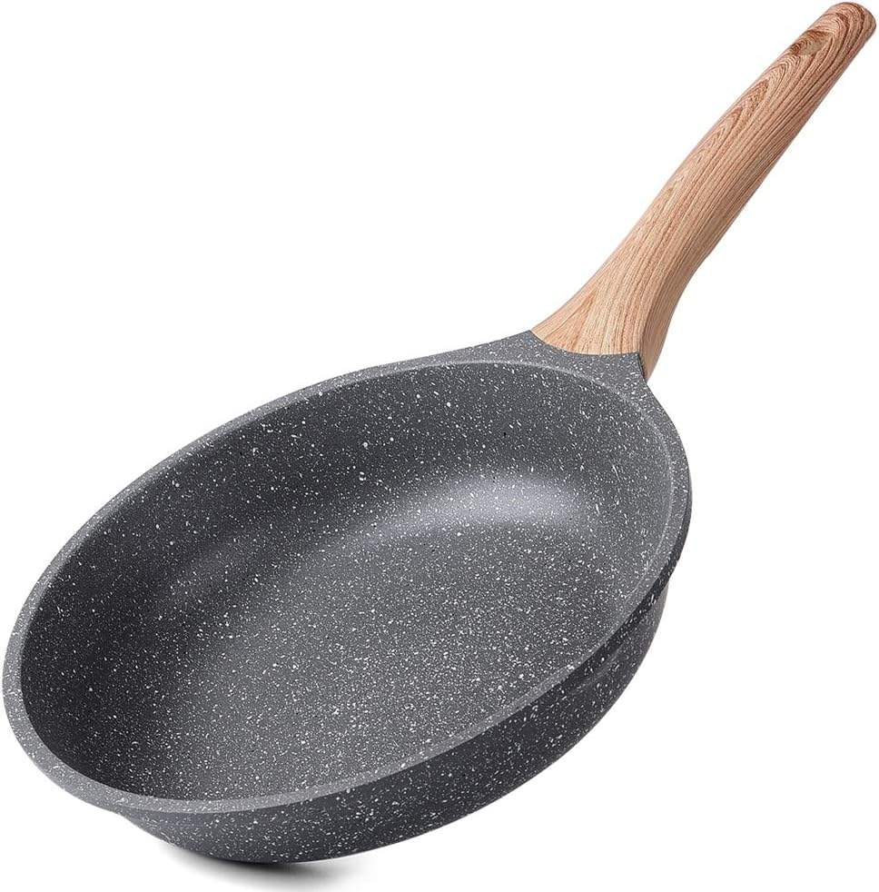 Patelnia ZUOFENG 24 cm - szary granit