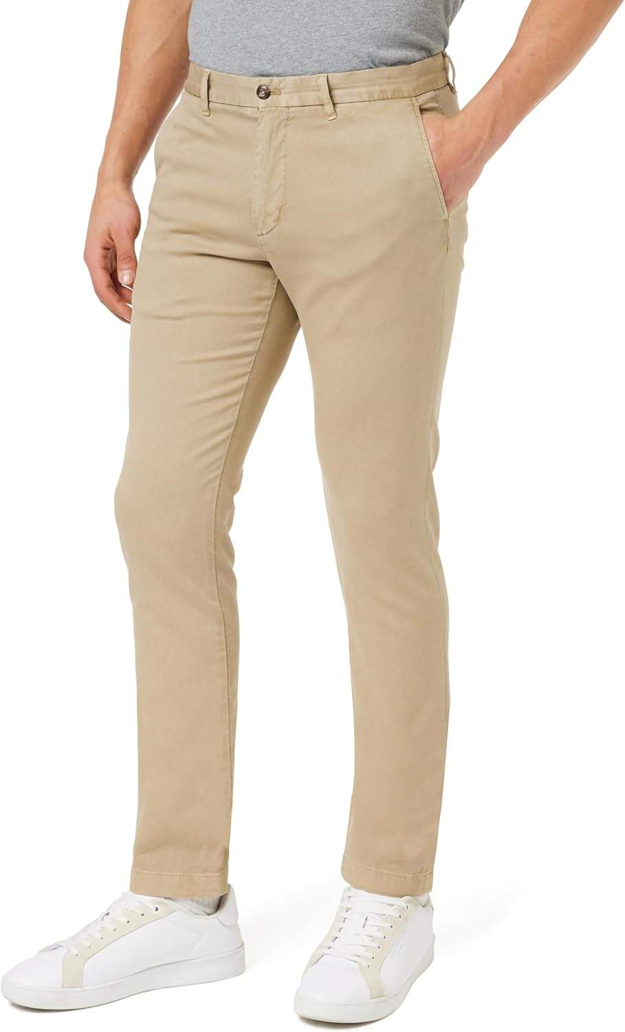 Męskie spodnie chino Tommy Hilfiger w stylu slim fit