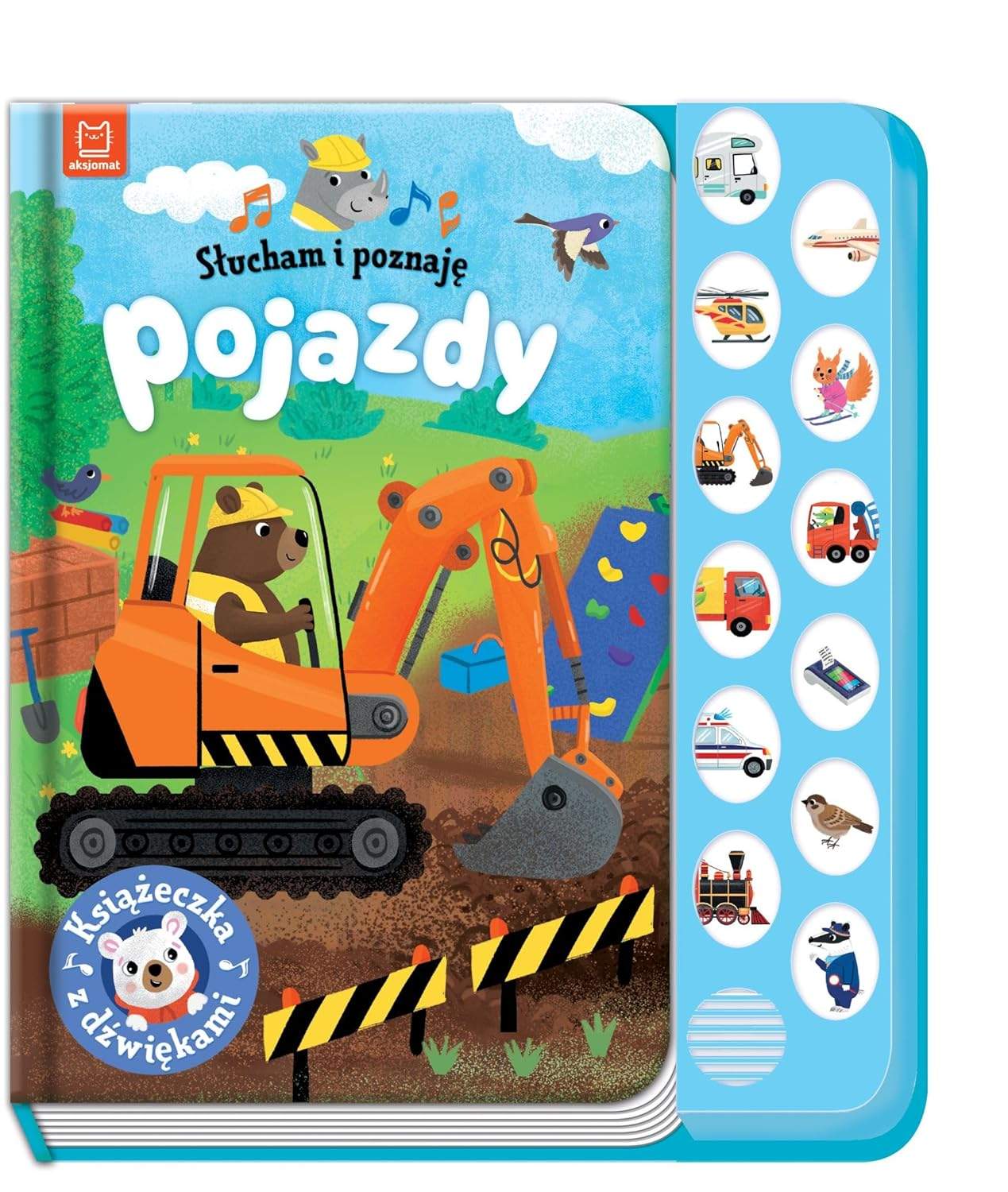 Dziecko korzystające z interaktywnej książeczki dźwiękowej