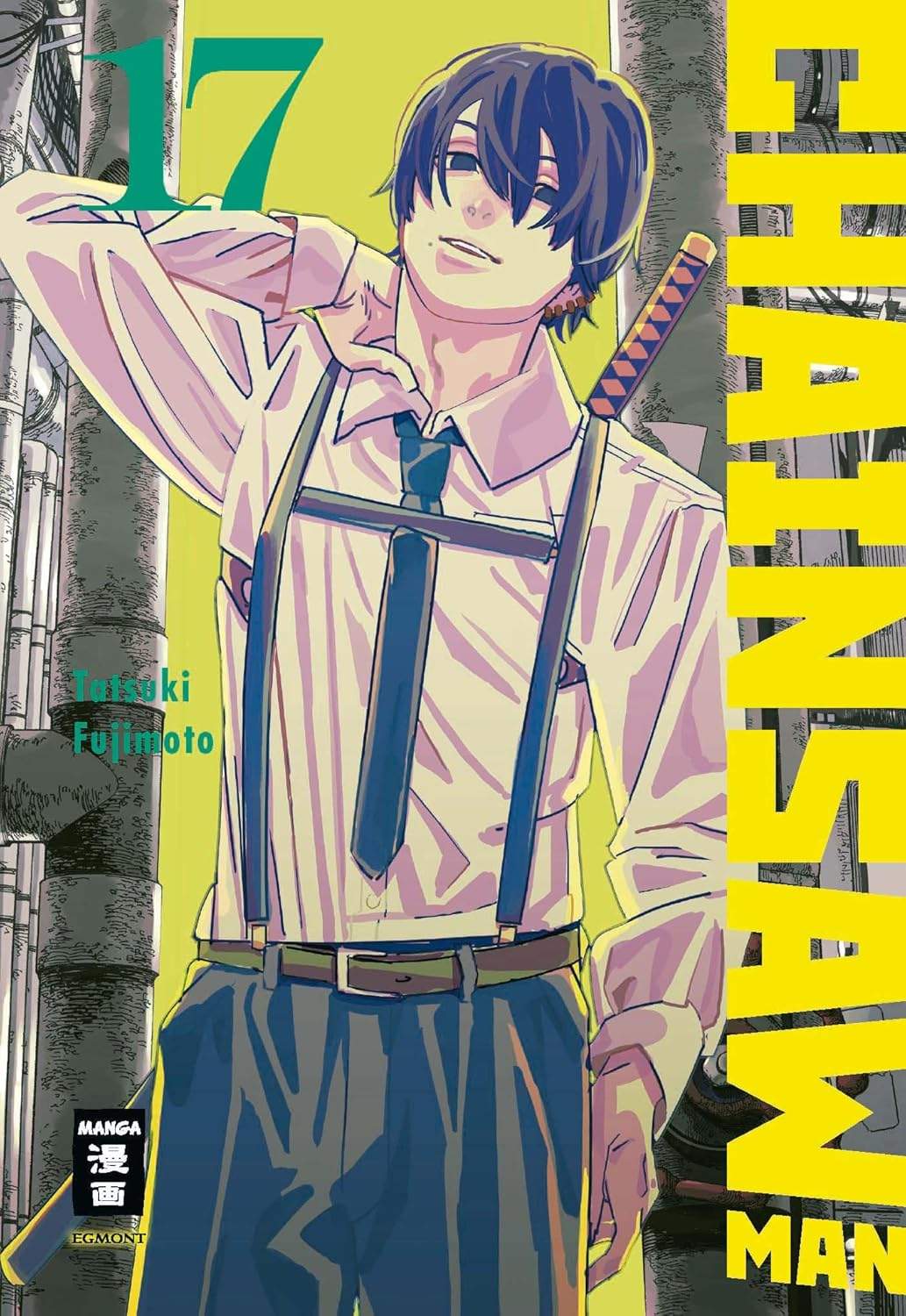 Okładka mangi Chainsaw Man 17