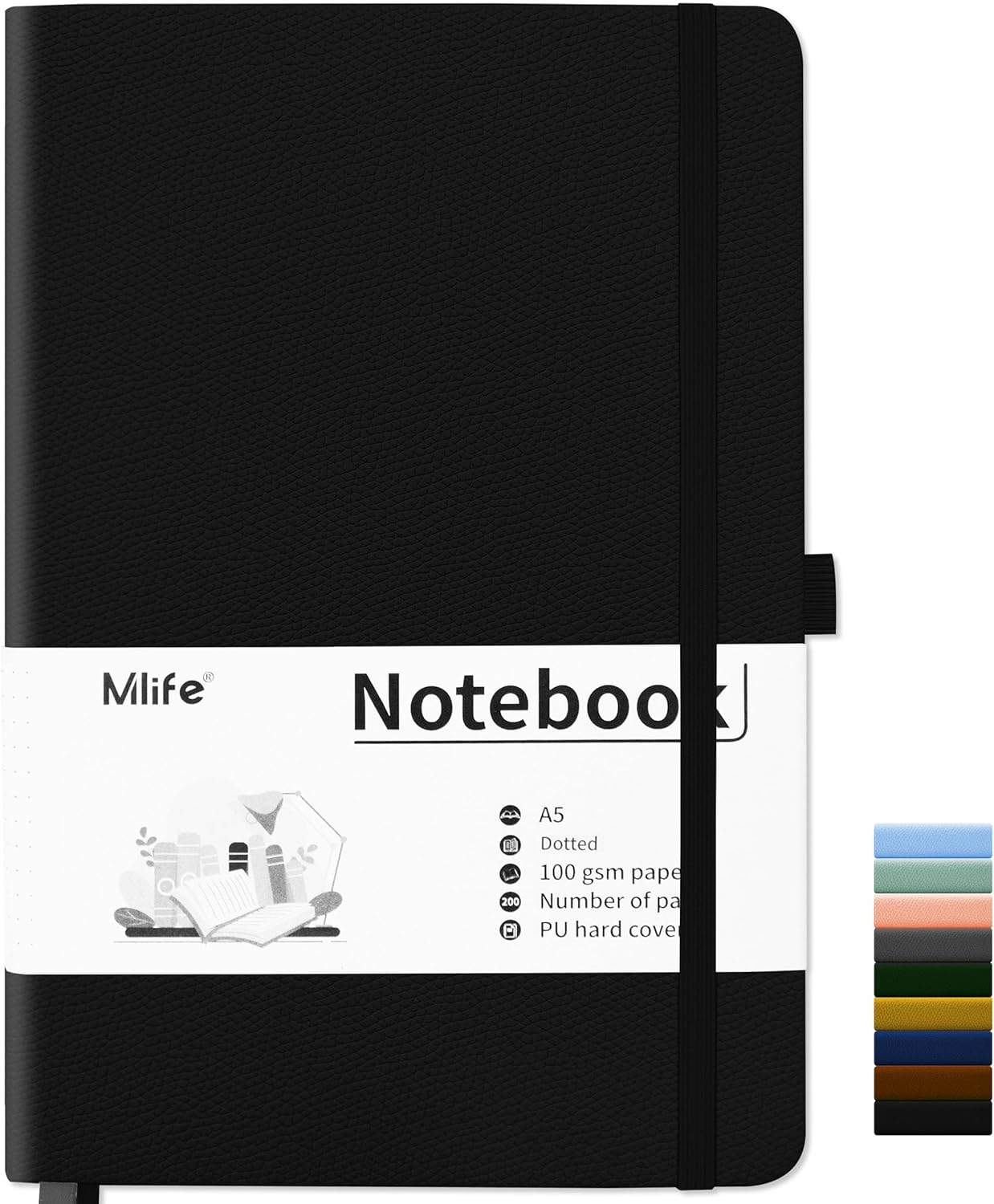 Notatnik Mlife A5 w kropki