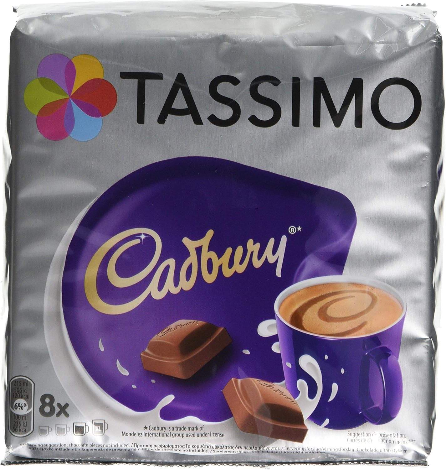 Kapsułki Tassimo Cadbury w opakowaniu
